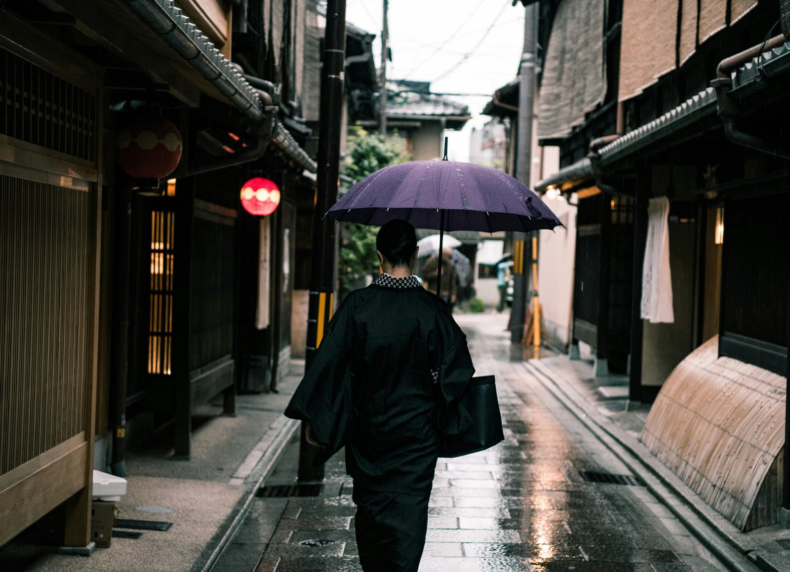 Kyoto machiya street