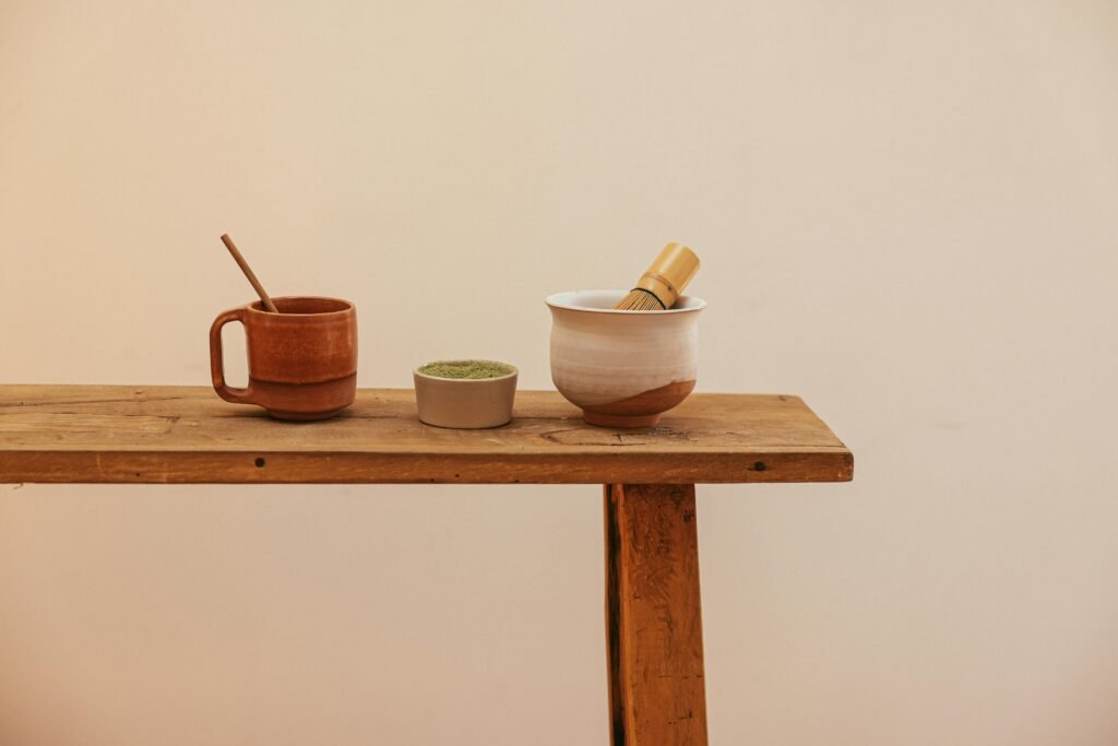 matcha bowl and tools