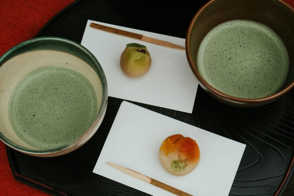 Refined Japan - Matcha with wagashi