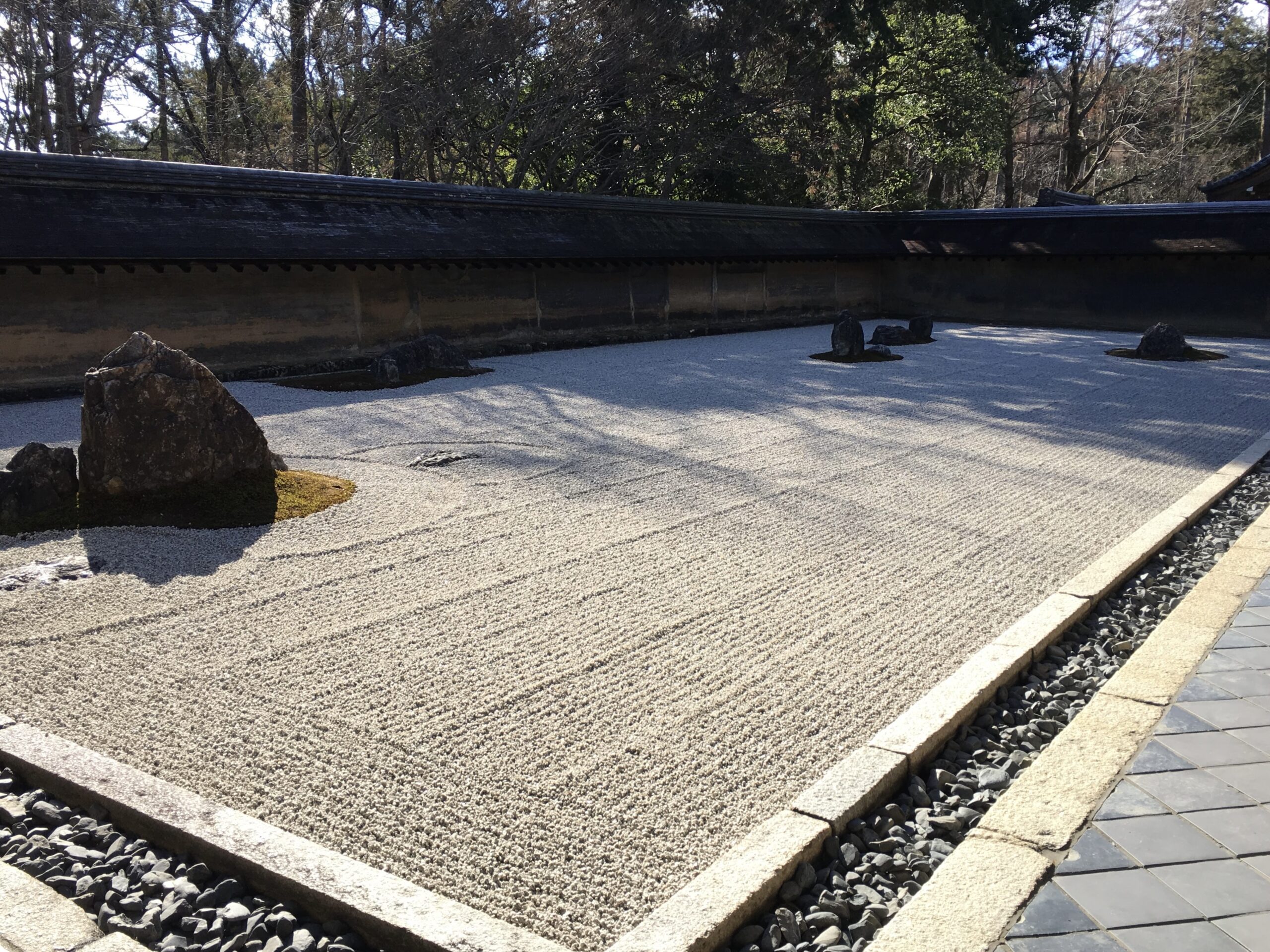 Zen garden in Kyoto
