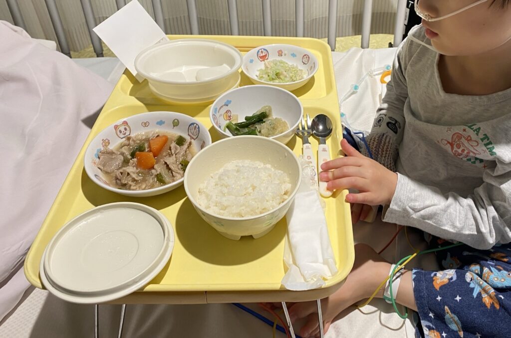 Hospital meals in Japan